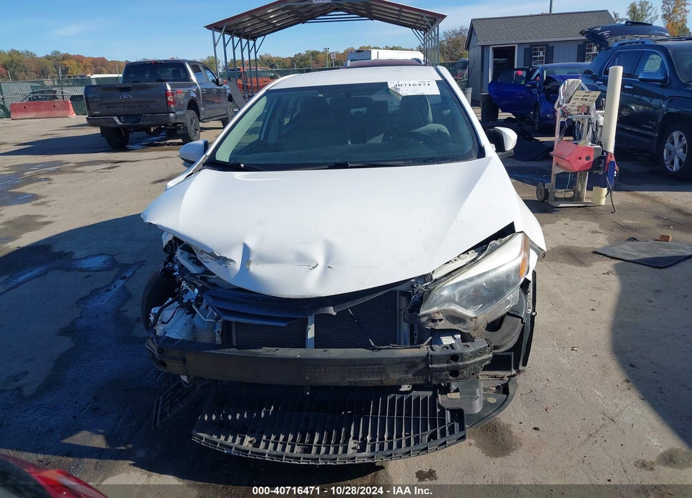 2015 TOYOTA COROLLA LE VIN: 2T1BURHE2FC320131