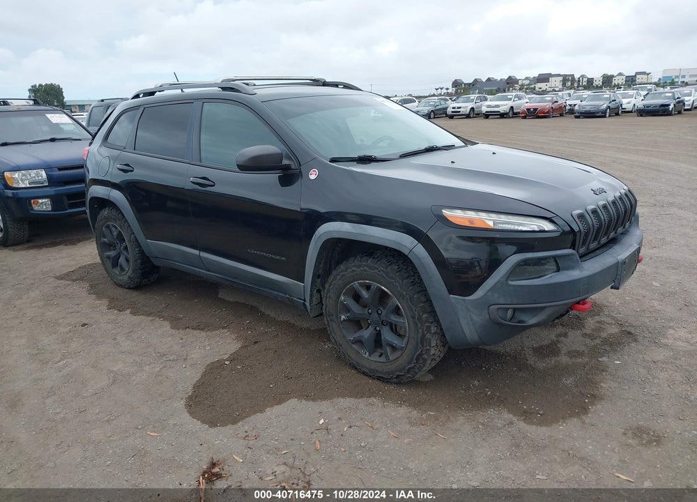 2014 JEEP CHEROKEE TRAILHAWK VIN: 1C4PJMBS2EW145577