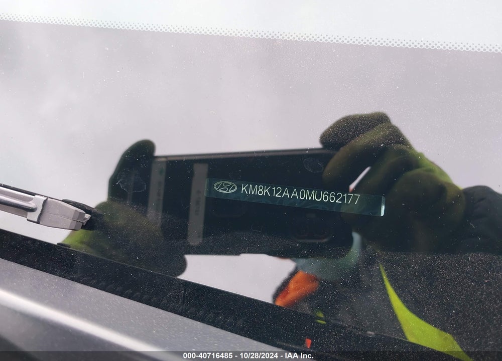 2021 HYUNDAI KONA SE VIN: KM8K12AA0MU662177