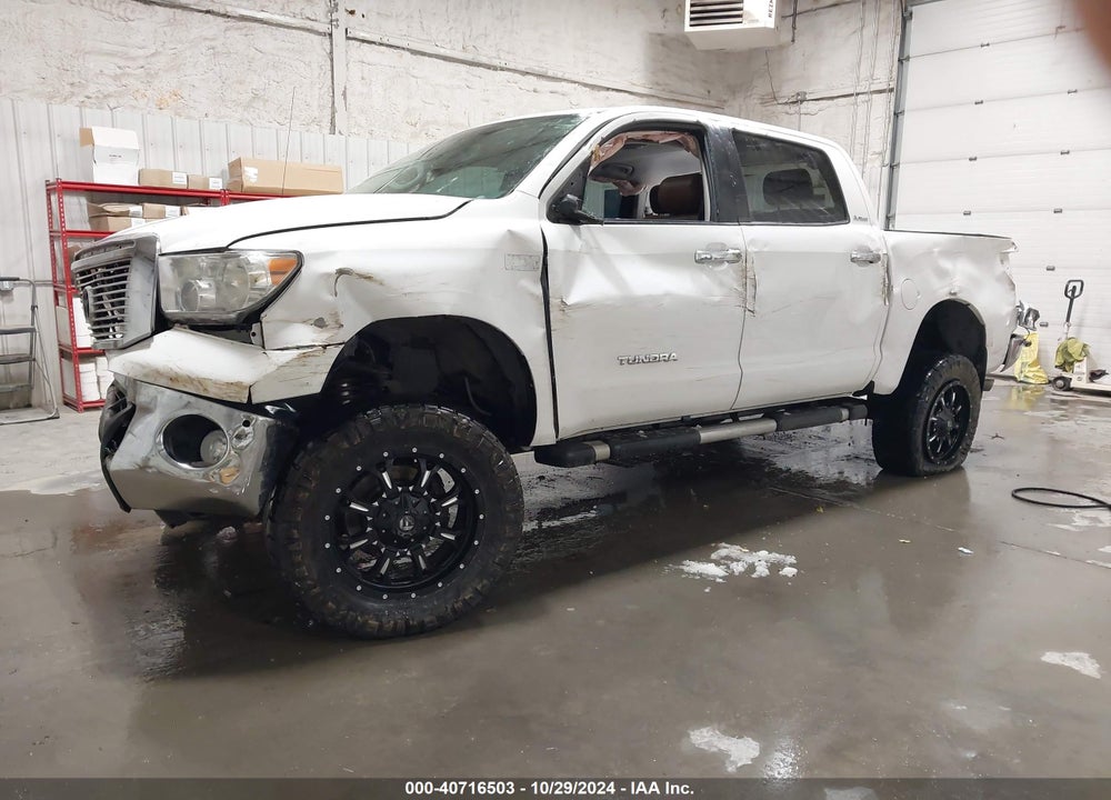 2012 TOYOTA TUNDRA LIMITED 5.7L V8 VIN: 5TFHY5F15CX265601