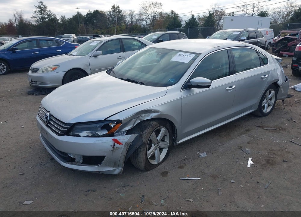 2015 VOLKSWAGEN PASSAT 1.8T SE VIN: 1VWBT7A33FC025996