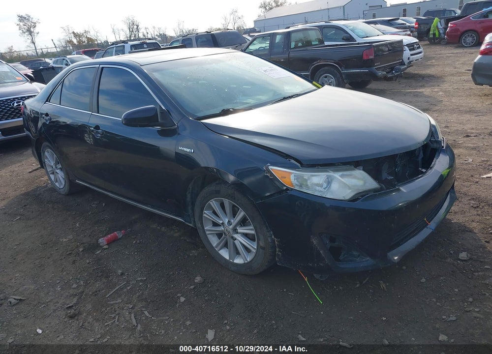 2012 TOYOTA CAMRY HYBRID XLE VIN: 4T1BD1FKXCU040025
