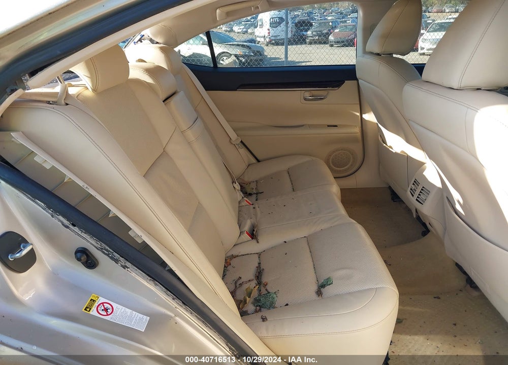 2013 LEXUS ES 350 VIN: JTHBK1GGXD2047931