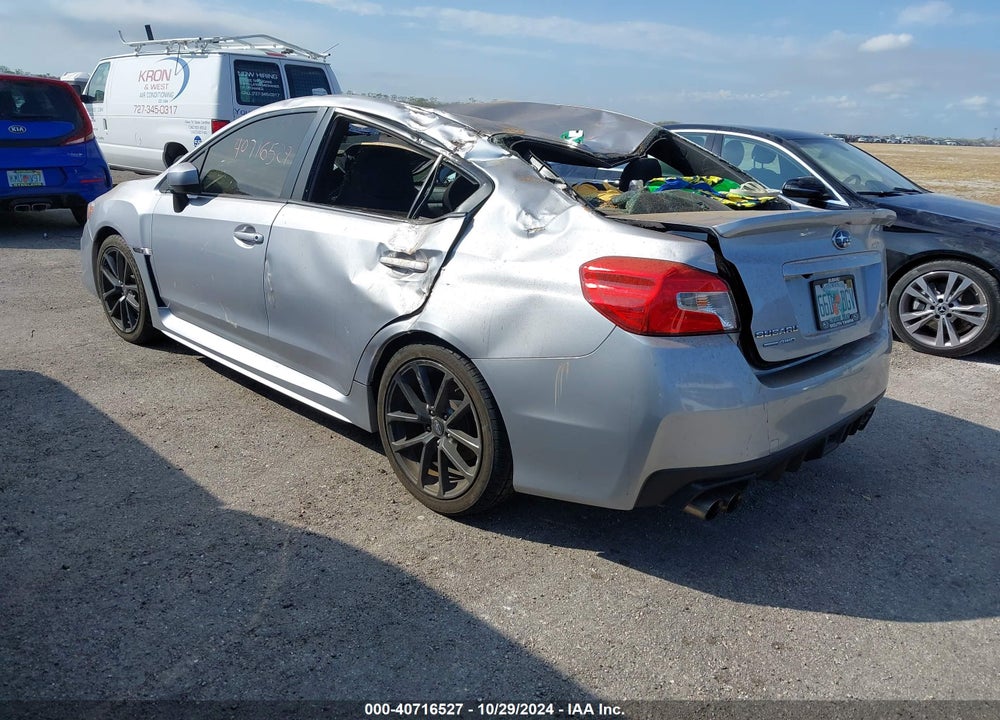 2019 SUBARU WRX PREMIUM VIN: JF1VA1C62K9817399