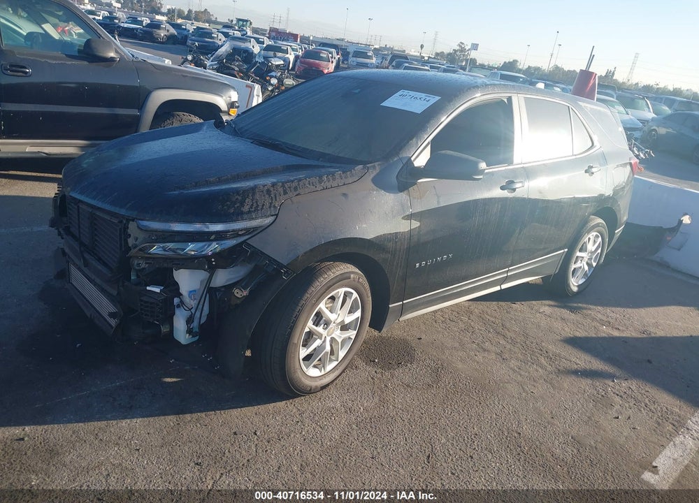 2023 CHEVROLET EQUINOX FWD LS VIN: 3GNAXHEG2PL263695
