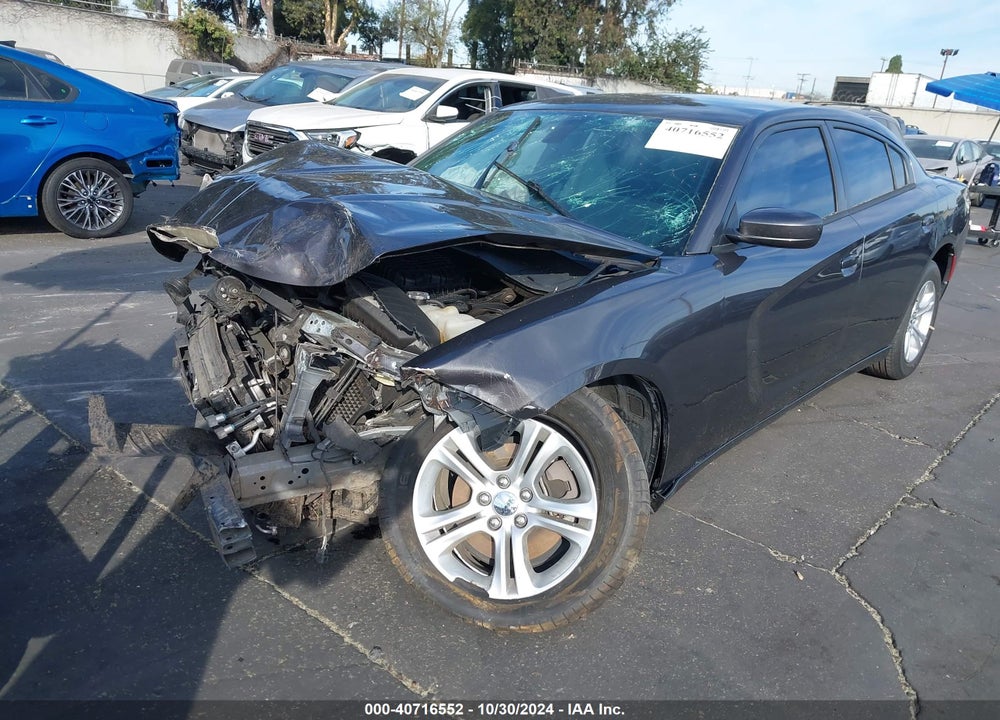 2020 DODGE CHARGER SXT RWD VIN: 2C3CDXBGXLH151596