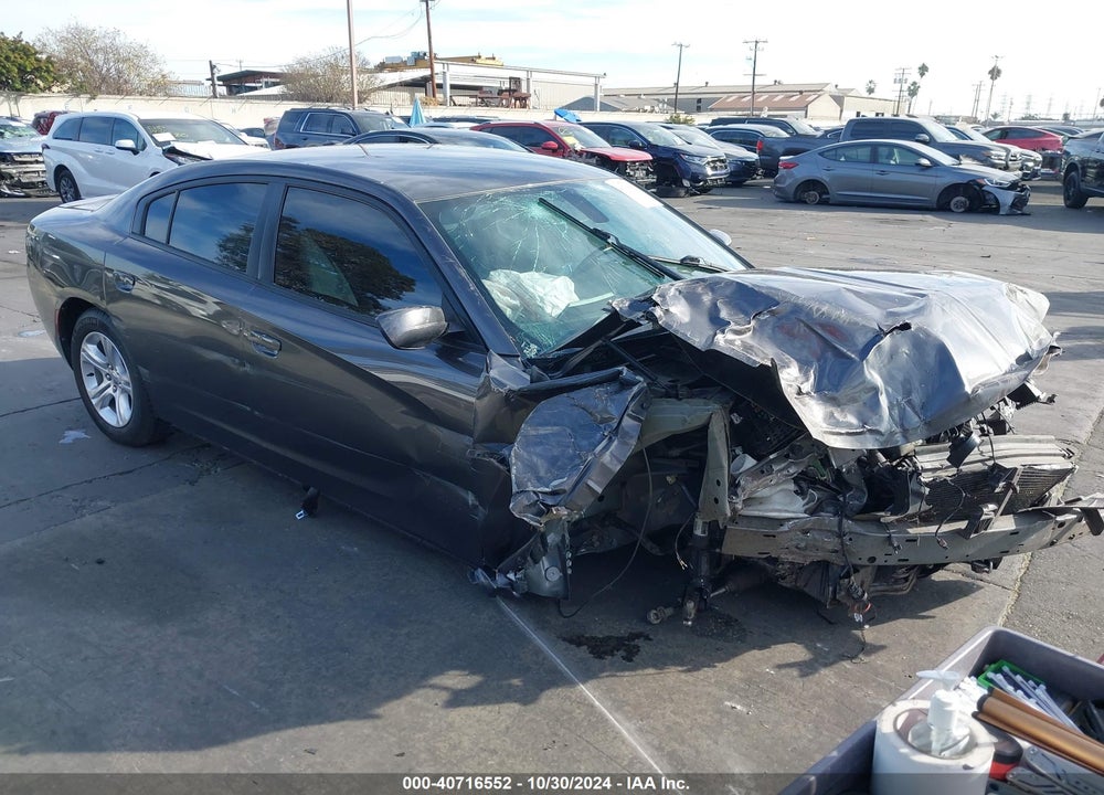 2020 DODGE CHARGER SXT RWD VIN: 2C3CDXBGXLH151596