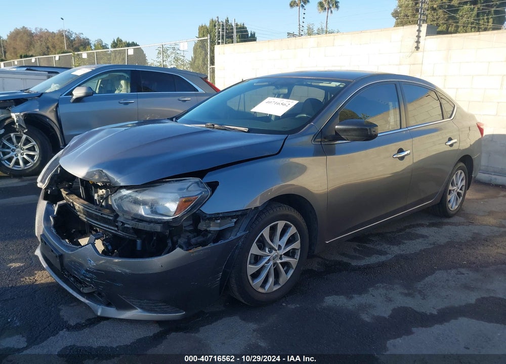 2018 NISSAN SENTRA SV VIN: 3N1AB7AP3JL659443