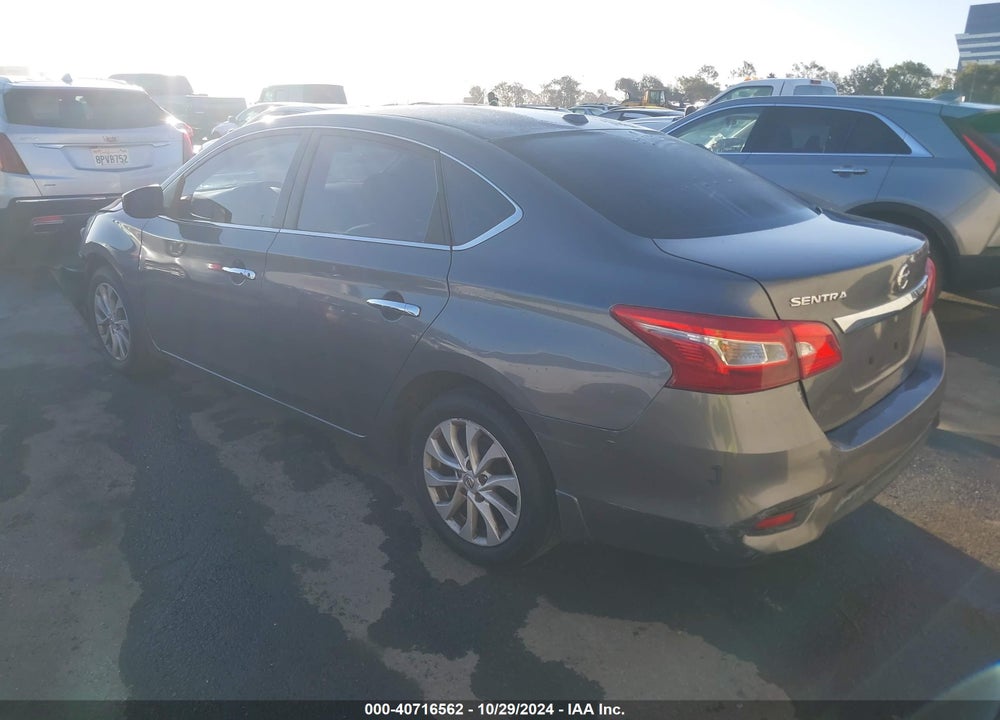 2018 NISSAN SENTRA SV VIN: 3N1AB7AP3JL659443