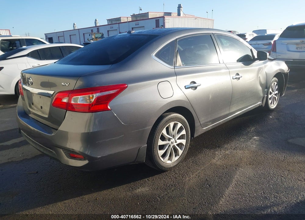 2018 NISSAN SENTRA SV VIN: 3N1AB7AP3JL659443