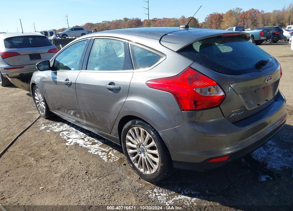 2012 FORD FOCUS TITANIUM VIN: 1FAHP3N22CL209534