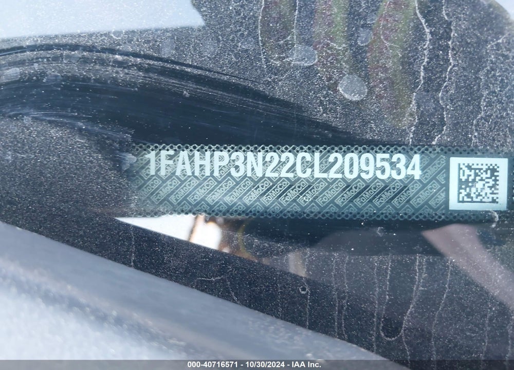 2012 FORD FOCUS TITANIUM VIN: 1FAHP3N22CL209534