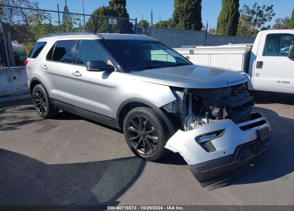 2018 FORD EXPLORER XLT VIN: 1FM5K7D89JGC93894