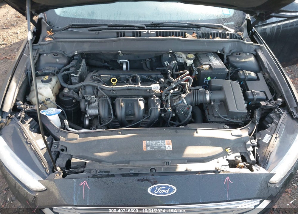 2016 FORD FUSION SE VIN: 3FA6P0H72GR139019