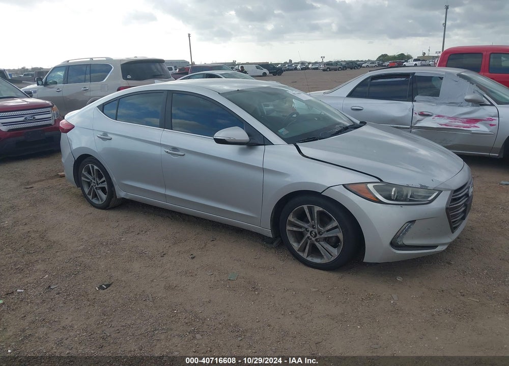 2018 HYUNDAI ELANTRA LIMITED VIN: 5NPD84LF9JH283956