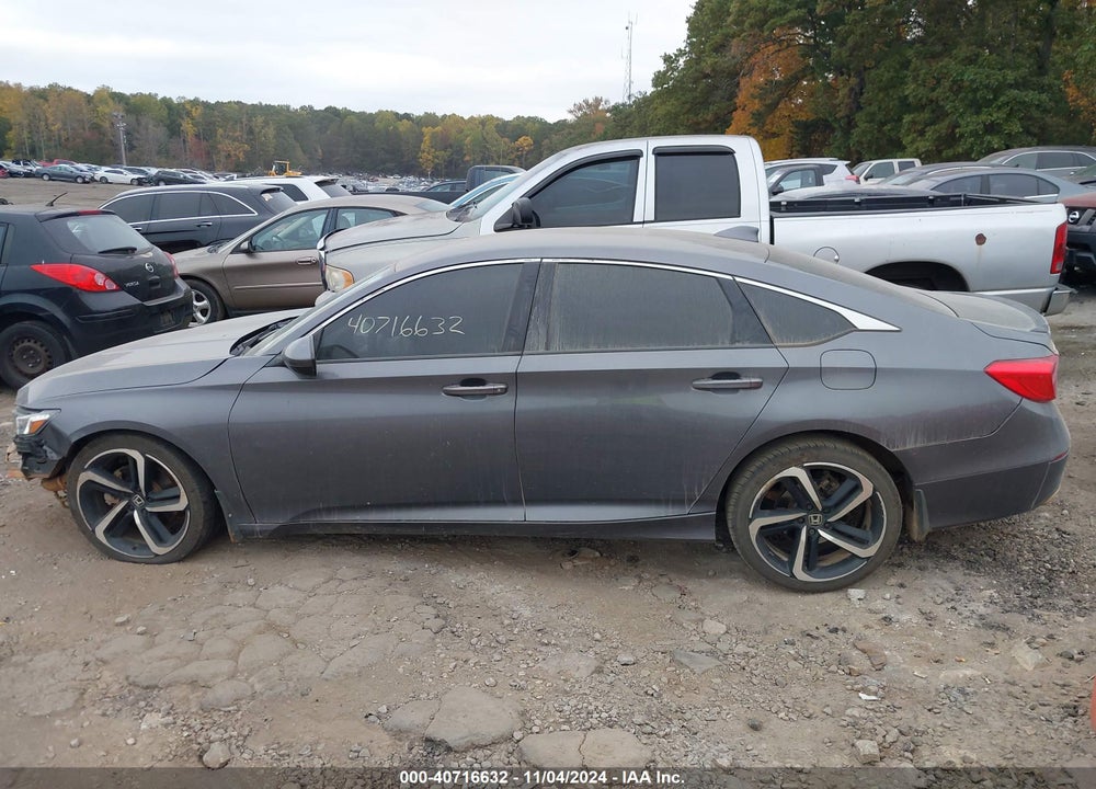 2018 HONDA ACCORD SPORT VIN: 1HGCV1F31JA163162