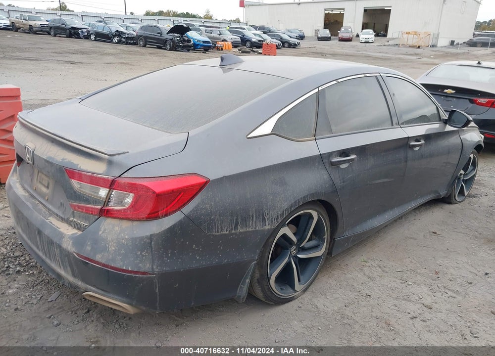 2018 HONDA ACCORD SPORT VIN: 1HGCV1F31JA163162