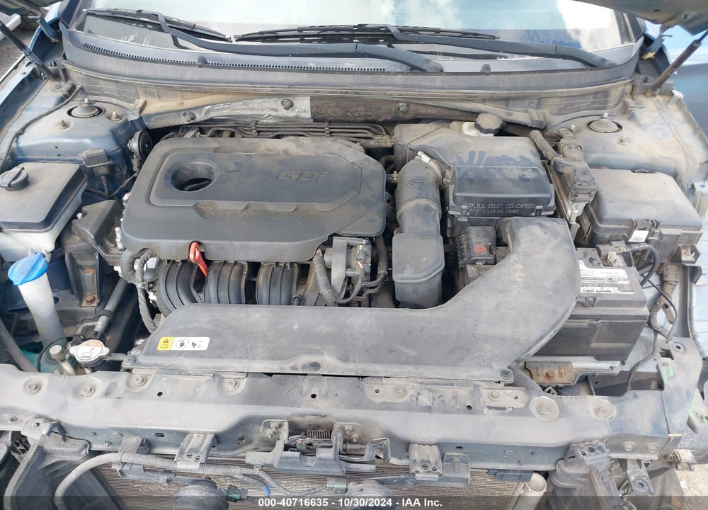 2016 HYUNDAI SONATA SE VIN: 5NPE24AF4GH319828