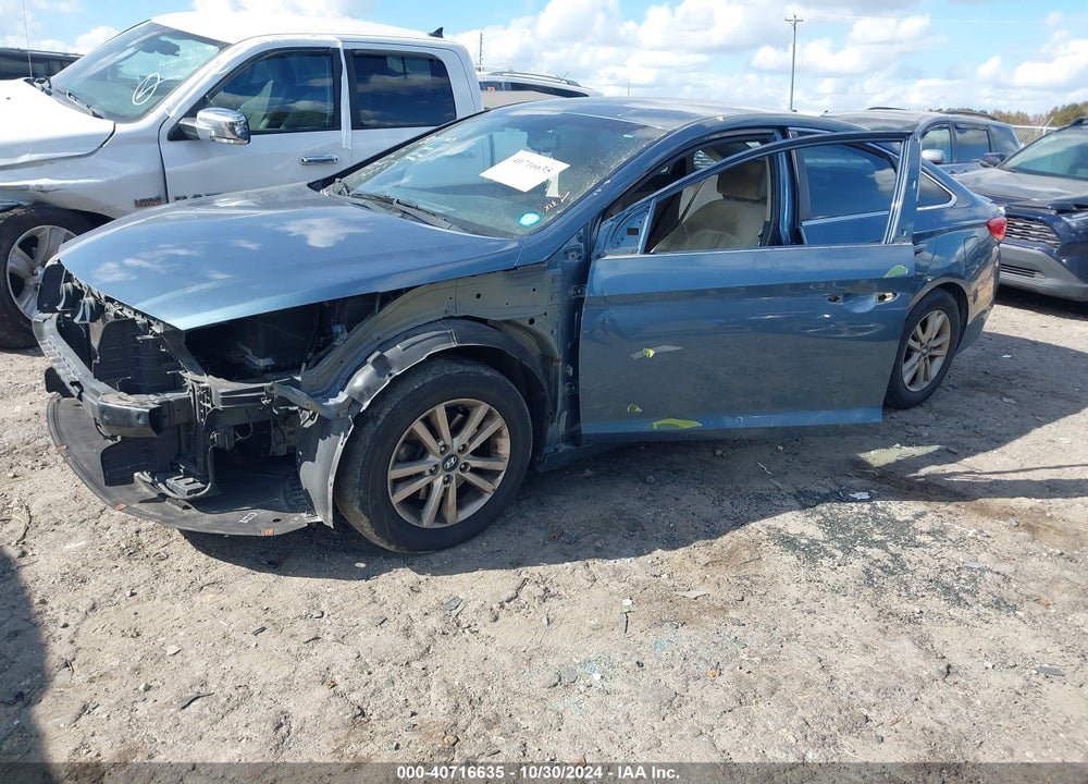 2016 HYUNDAI SONATA SE VIN: 5NPE24AF4GH319828