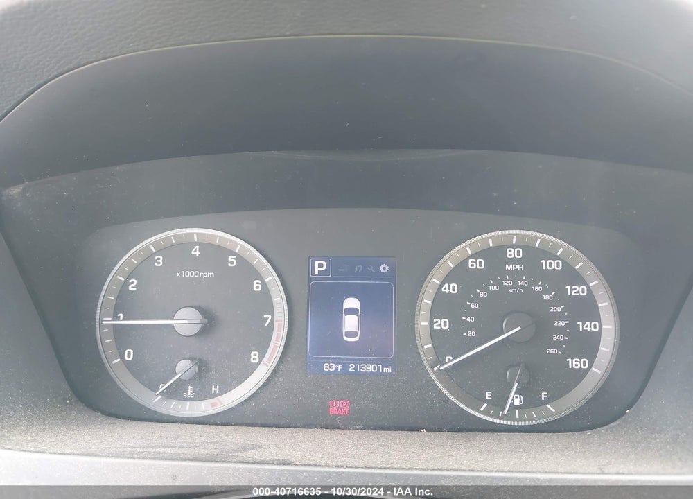 2016 HYUNDAI SONATA SE VIN: 5NPE24AF4GH319828