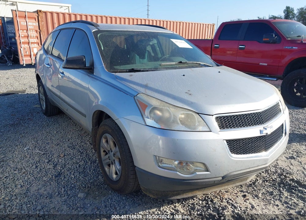 2012 CHEVROLET TRAVERSE LS VIN: 1GNKRFED3CJ330296