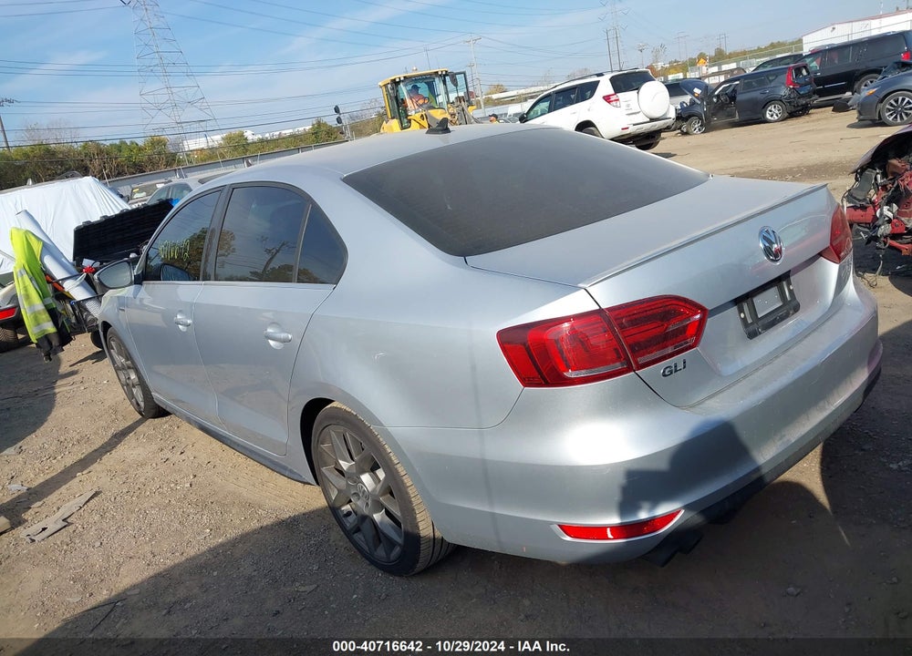 2014 VOLKSWAGEN JETTA GLI EDITION 30 W/NAV VIN: 3VW4T7AJ9EM314742