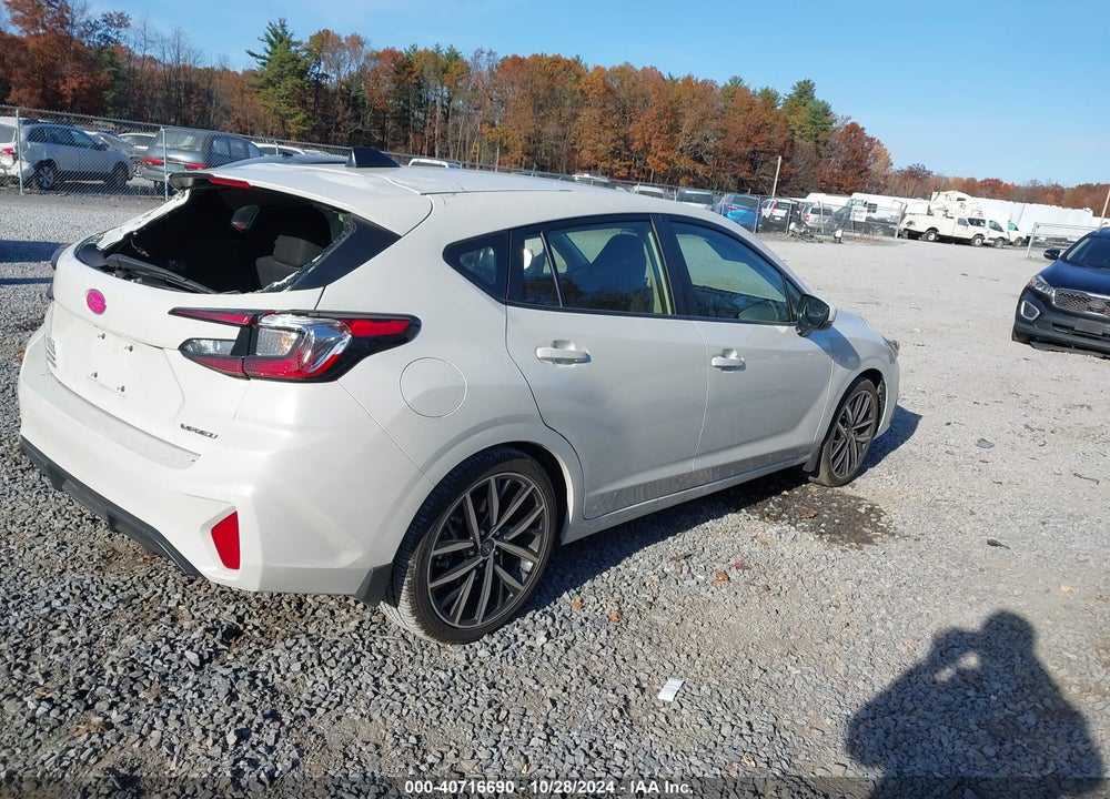 2024 SUBARU IMPREZA SPORT 5-DOOR VIN: JF1GUAFC8R8357845
