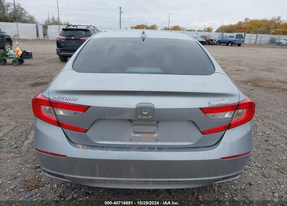 2018 HONDA ACCORD EX-L VIN: 1HGCV1F5XJA058556