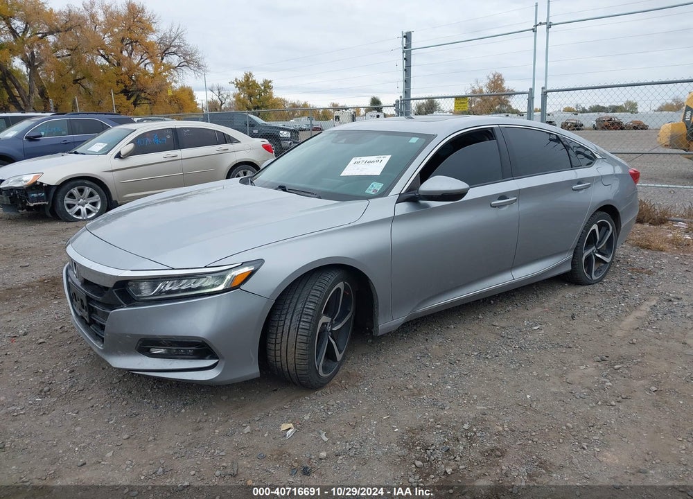 2018 HONDA ACCORD EX-L VIN: 1HGCV1F5XJA058556