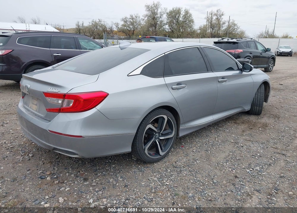 2018 HONDA ACCORD EX-L VIN: 1HGCV1F5XJA058556