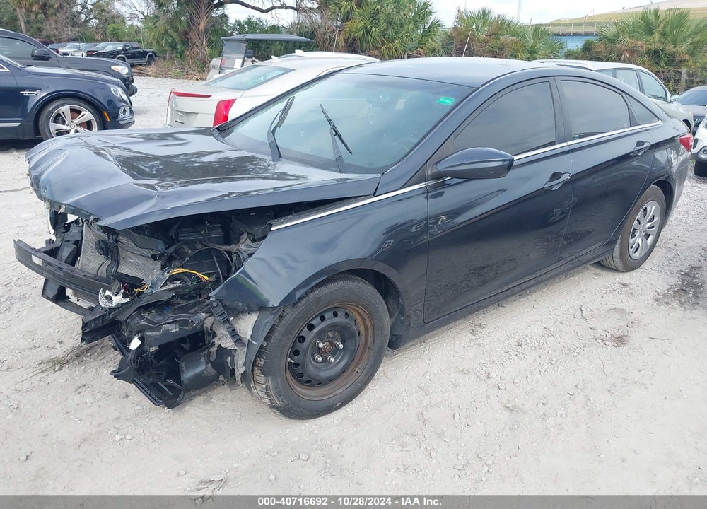 2013 HYUNDAI SONATA GLS VIN: 5NPEB4AC8DH542147