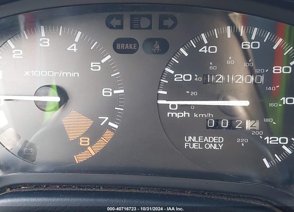 1995 HONDA CIVIC DEL SOL SI VIN: JHMEH6169SS007328
