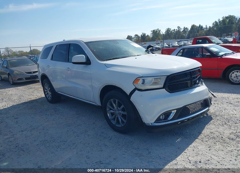 2018 DODGE DURANGO SPECIAL SERVICE AWD VIN: 1C4RDJFG9JC330855
