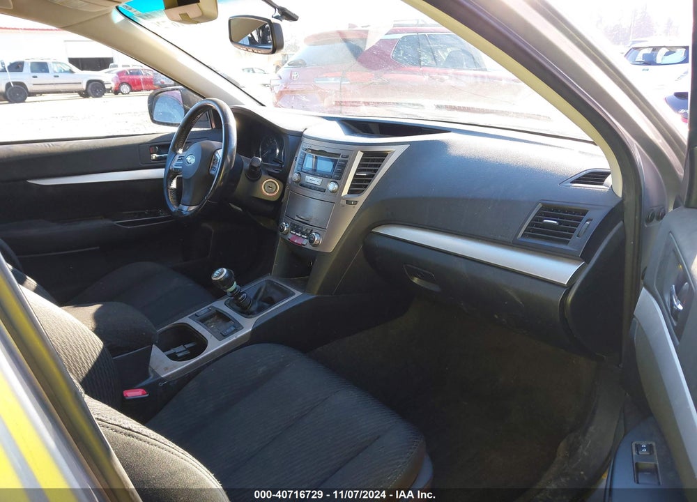 2012 SUBARU OUTBACK 2.5I PREMIUM VIN: 4S4BRCCC3C1215453