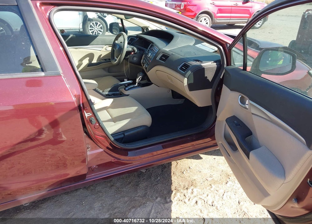 2013 HONDA CIVIC EX VIN: 19XFB2F83DE055763