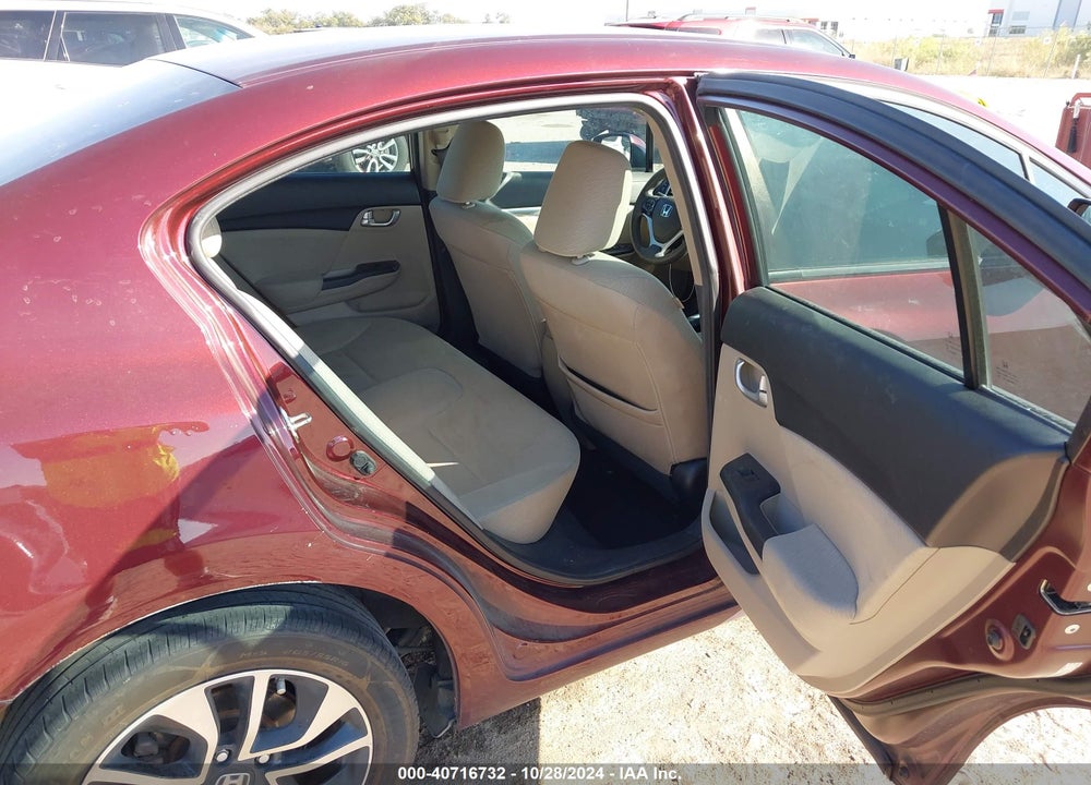 2013 HONDA CIVIC EX VIN: 19XFB2F83DE055763