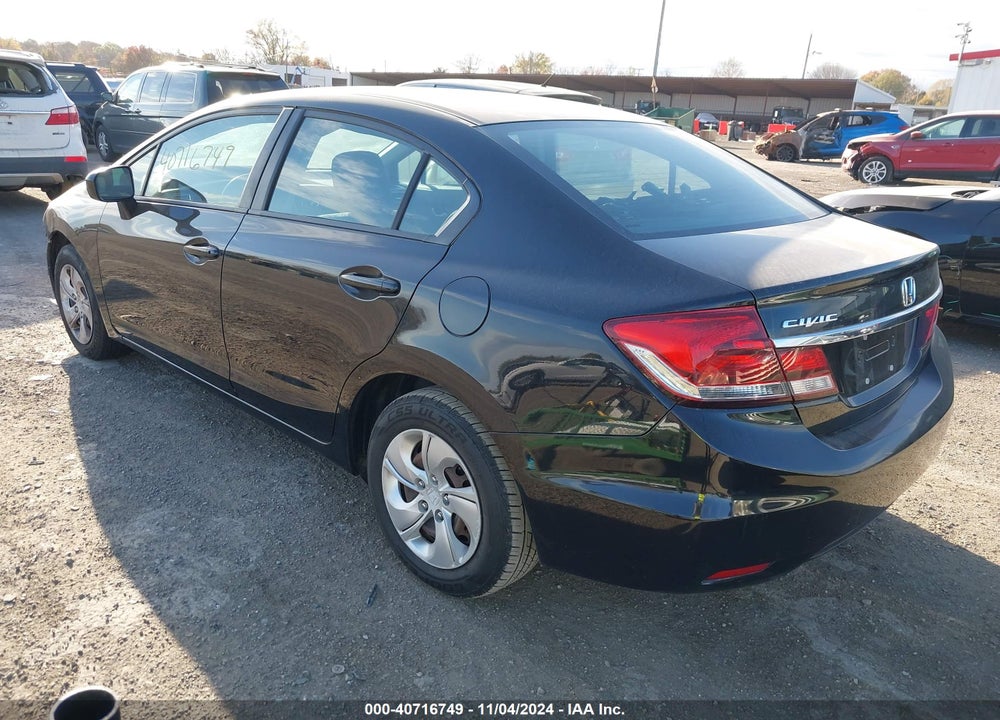 2014 HONDA CIVIC LX VIN: 19XFB2F56EE264762