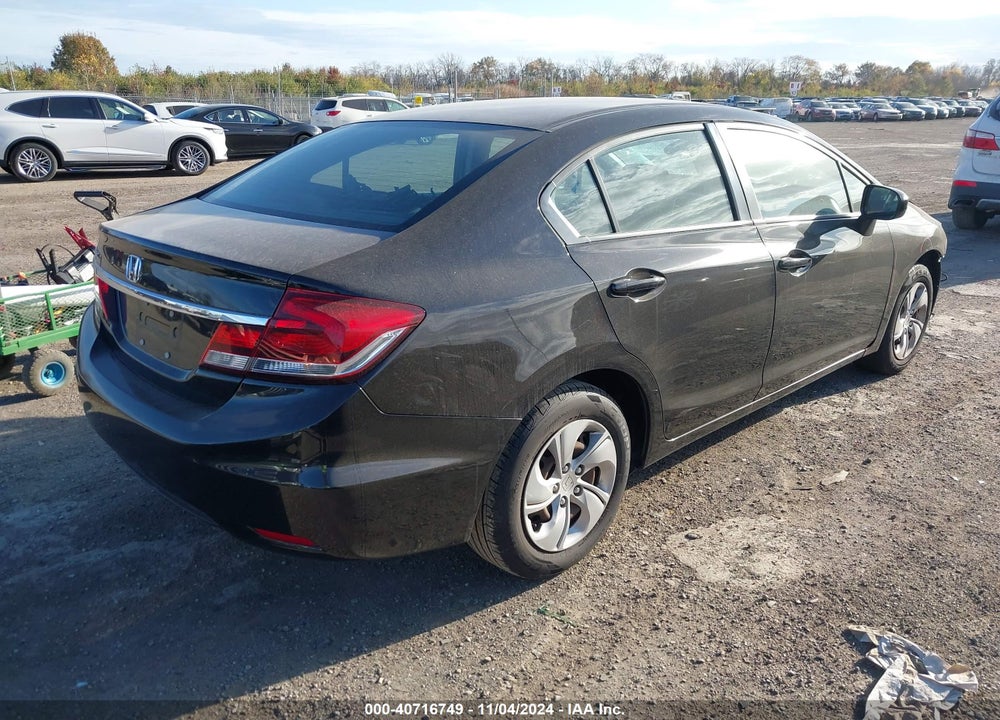 2014 HONDA CIVIC LX VIN: 19XFB2F56EE264762