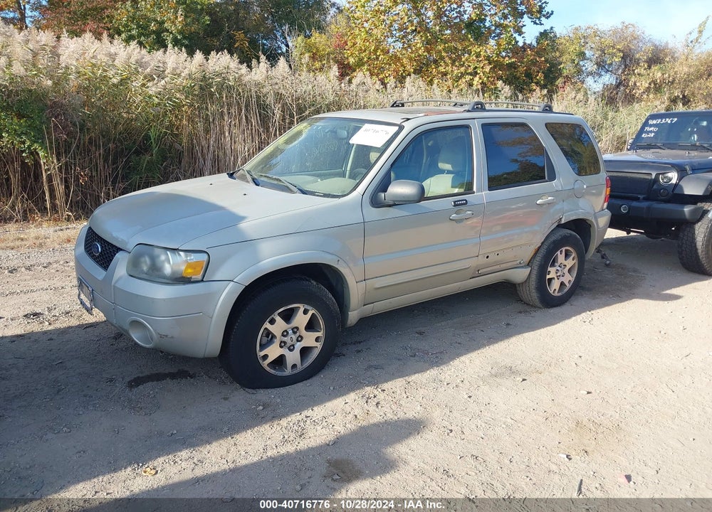 2005 FORD ESCAPE LIMITED VIN: 1FMYU94105KC27730