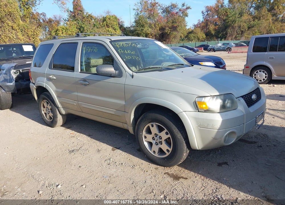 2005 FORD ESCAPE LIMITED VIN: 1FMYU94105KC27730