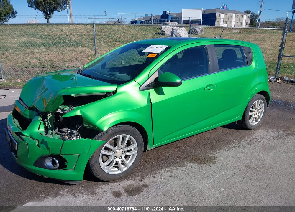 2015 CHEVROLET SONIC LT AUTO VIN: 1G1JC6SH3F4183096