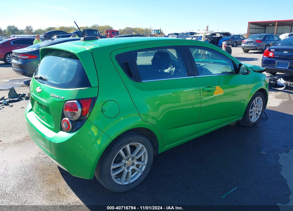 2015 CHEVROLET SONIC LT AUTO VIN: 1G1JC6SH3F4183096