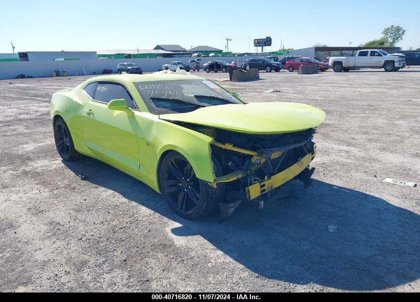 2016 CHEVROLET CAMARO 2LT VIN: 1G1FD1RS1G0122376