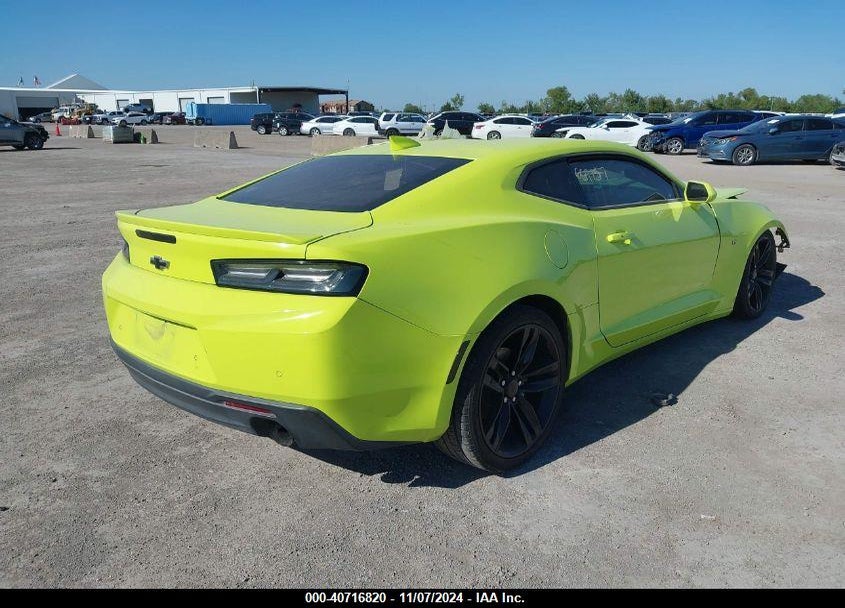2016 CHEVROLET CAMARO 2LT VIN: 1G1FD1RS1G0122376