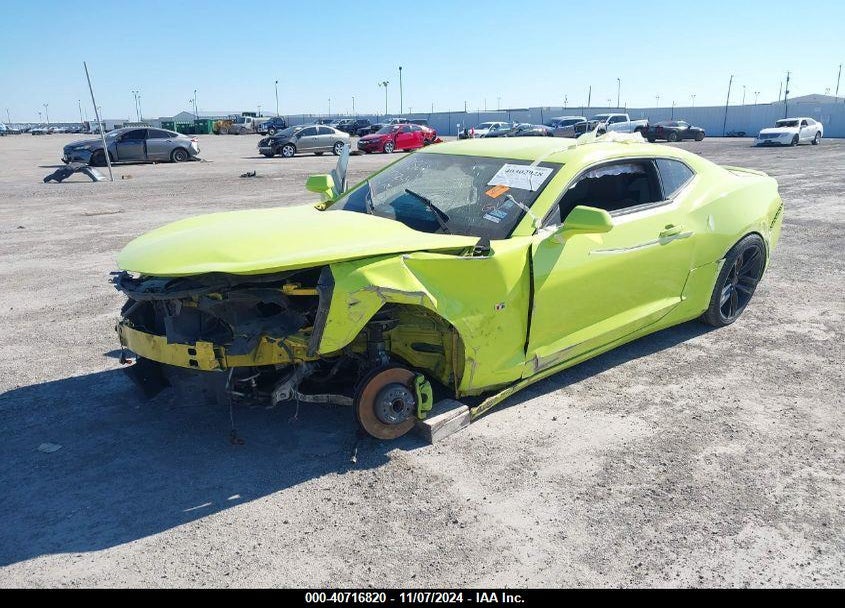 2016 CHEVROLET CAMARO 2LT VIN: 1G1FD1RS1G0122376