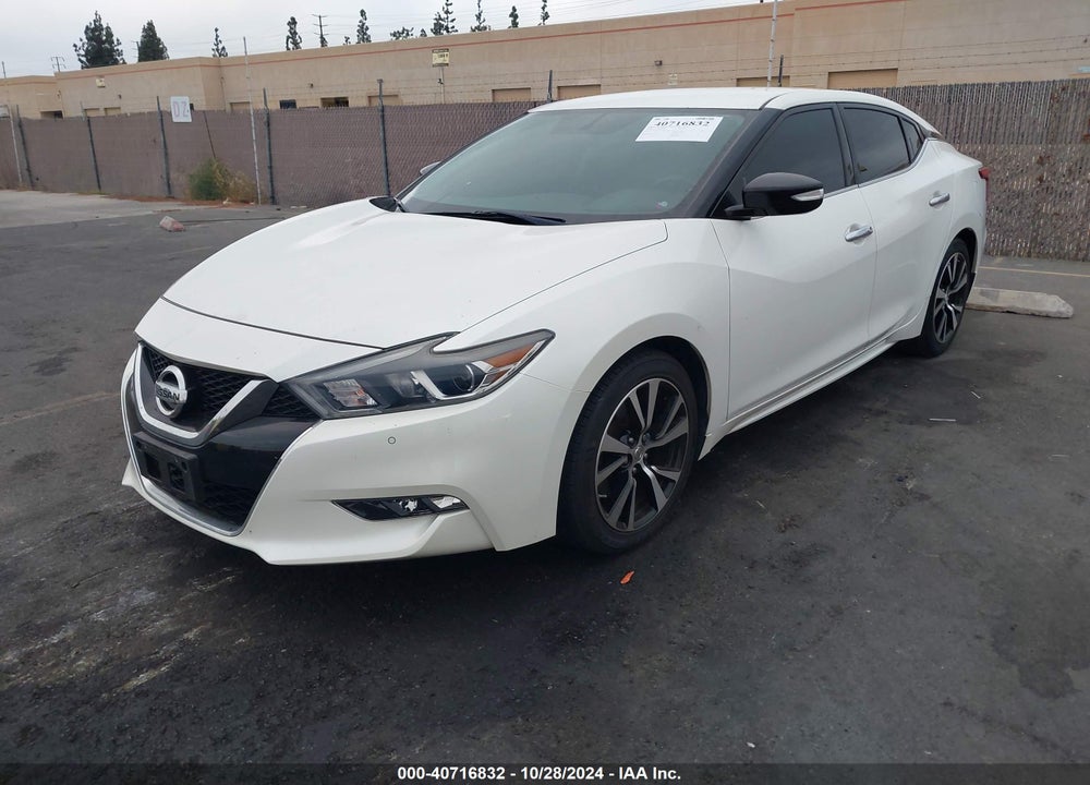 2018 NISSAN MAXIMA SV VIN: 1N4AA6AP7JC398281
