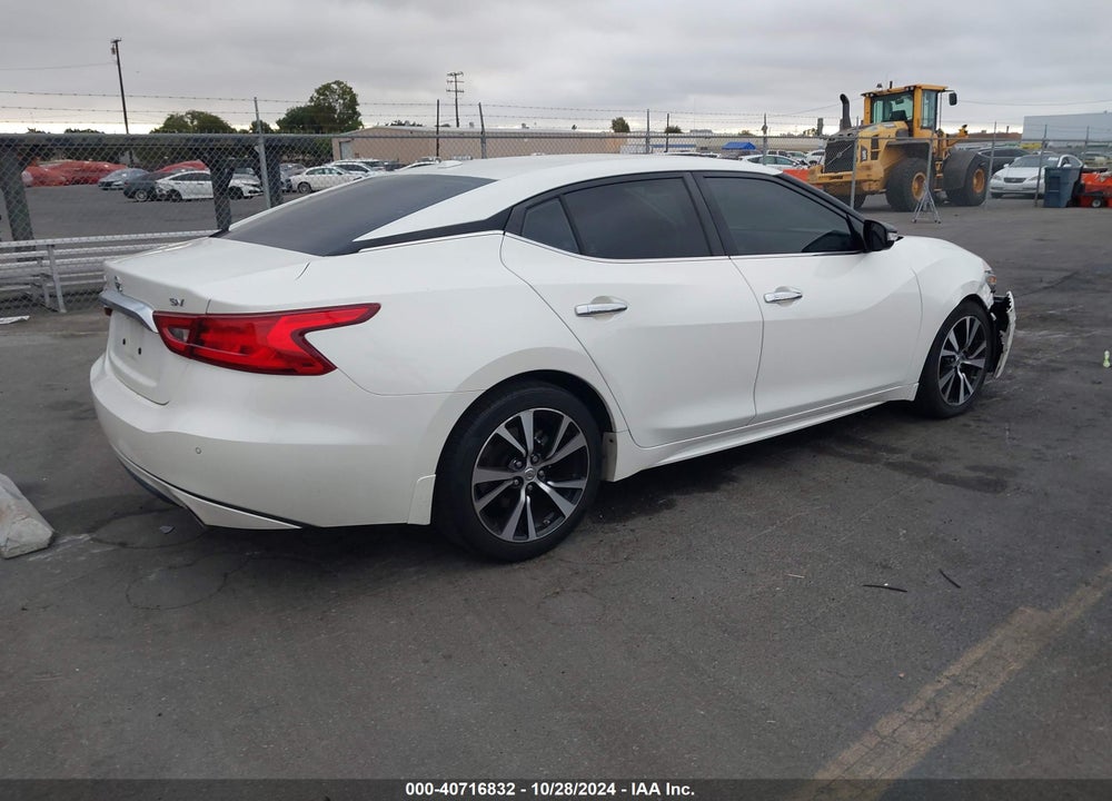 2018 NISSAN MAXIMA SV VIN: 1N4AA6AP7JC398281