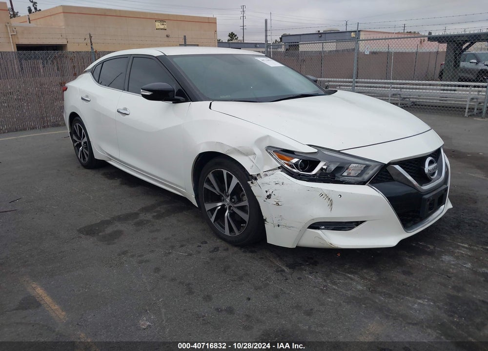 2018 NISSAN MAXIMA SV VIN: 1N4AA6AP7JC398281