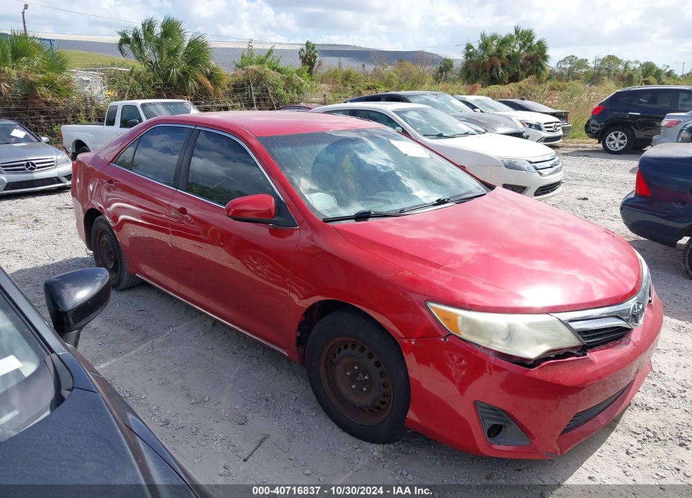 2012 TOYOTA CAMRY LE VIN: 4T4BF1FK6CR182064