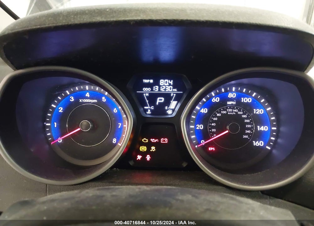 2013 HYUNDAI ELANTRA GS VIN: KMHDH6AE0DU009475